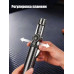 Регулируемая бутановая пьезозажигалка, серый карбон